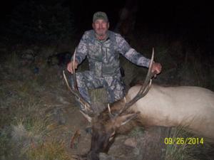 Congrats Dave on a great 5x5 bull elk